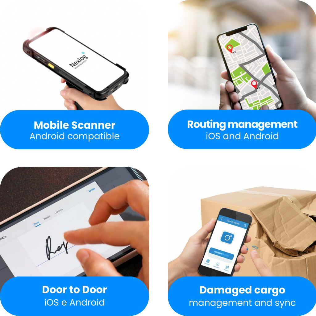 Nexlog iOS and Android Apps
